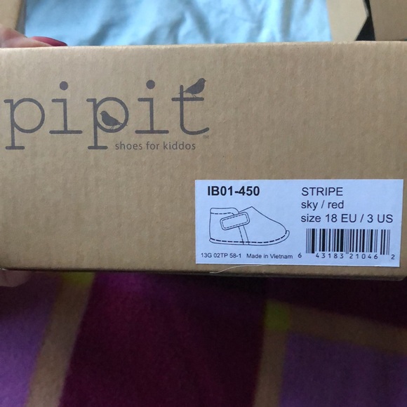 SOLD OUT PIPIT SUEDE SHOES infants - Picture 7 of 7